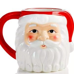 SOLD:FESTIVEMarthaStewartCollection SantaMug,CreatedforMacy's25.5-oz.capacity